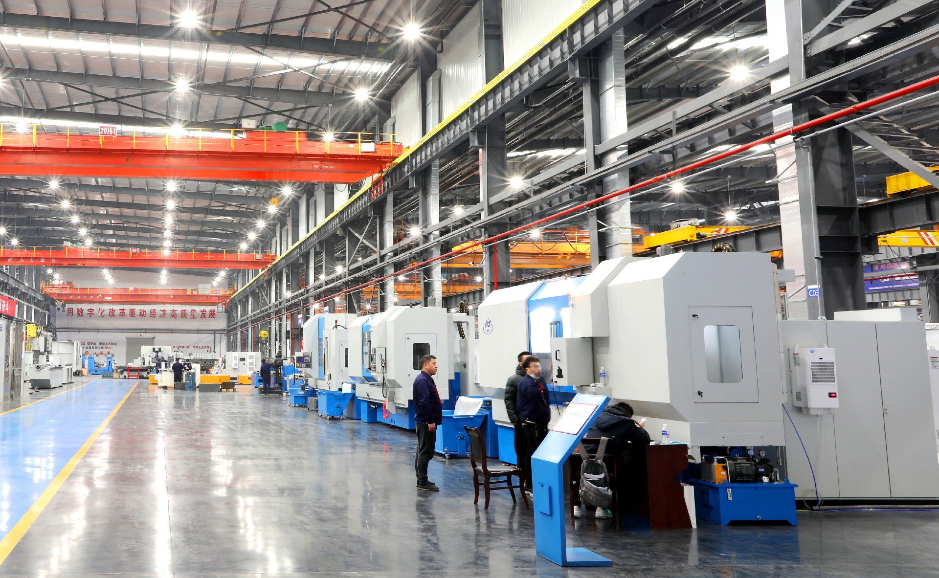 13, Máy mài hình thành lực mạnh chuyên dụng cho lá tuabin máy bay.jpg